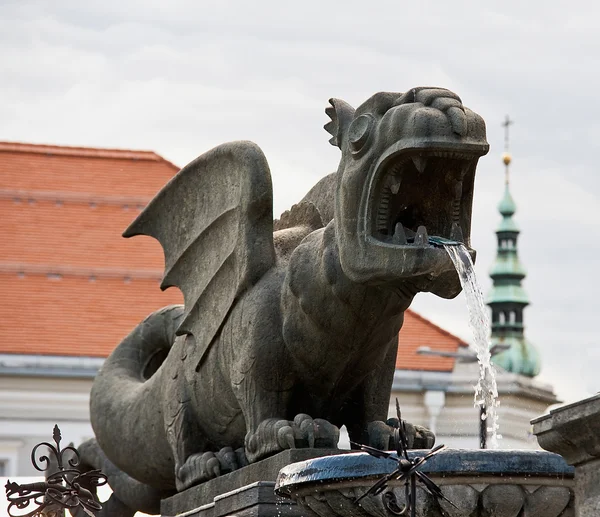 Dragão de Klagenfurt — Fotografia de Stock