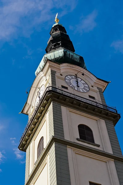 Clocher de l'église St Egyd à Klagenfurt — Photo