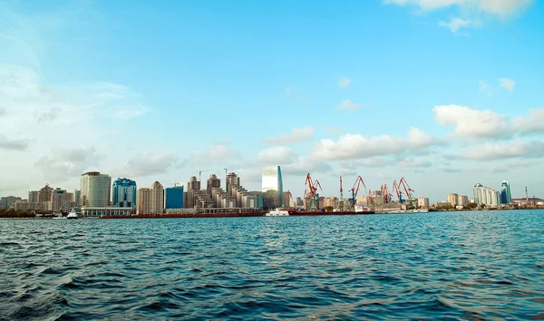 View of Baku from sea — Stock Photo, Image