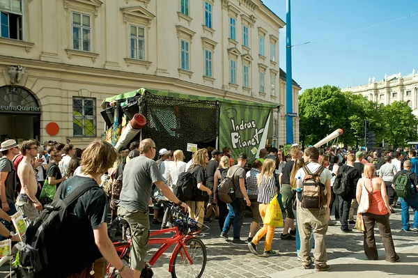 Cannabis mars 2013 i Wien — Stockfoto