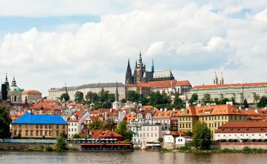 Prag Kalesi'nin görünümü