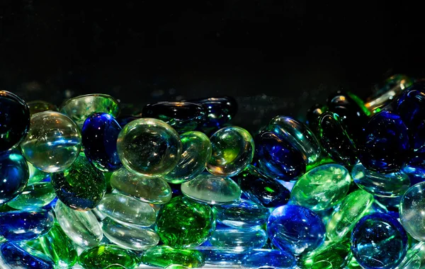 Gotas de vidro — Fotografia de Stock