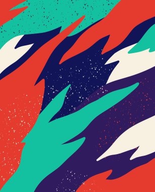 Minimum rapor tasarım koleksiyonu. Poster için parlak arkaplan.