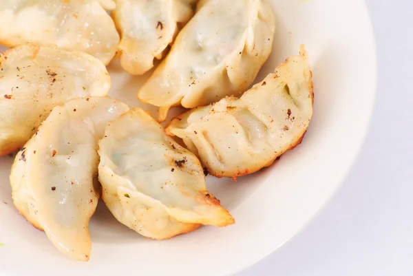 Gebratene Knödel, asiatisches Essen — Stockfoto