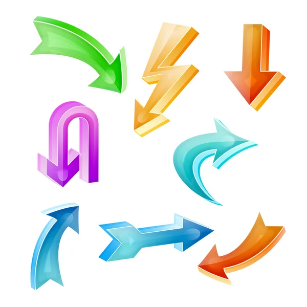 renklerin çeşitli ok