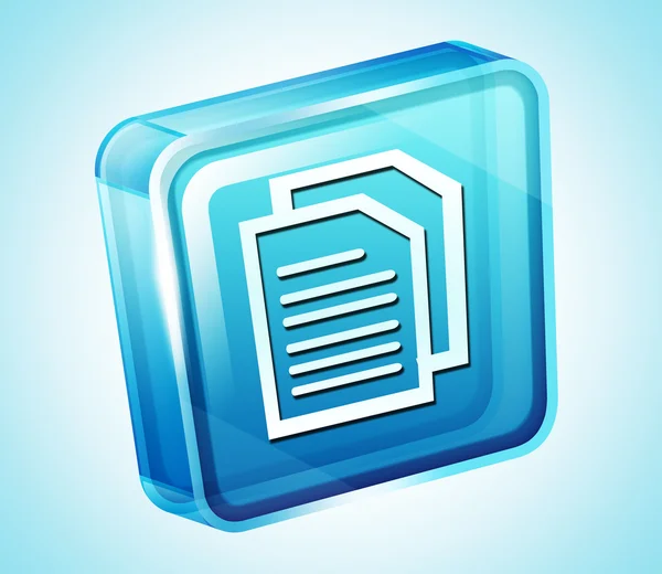 Transparent to the 3d icon — Stock Photo, Image