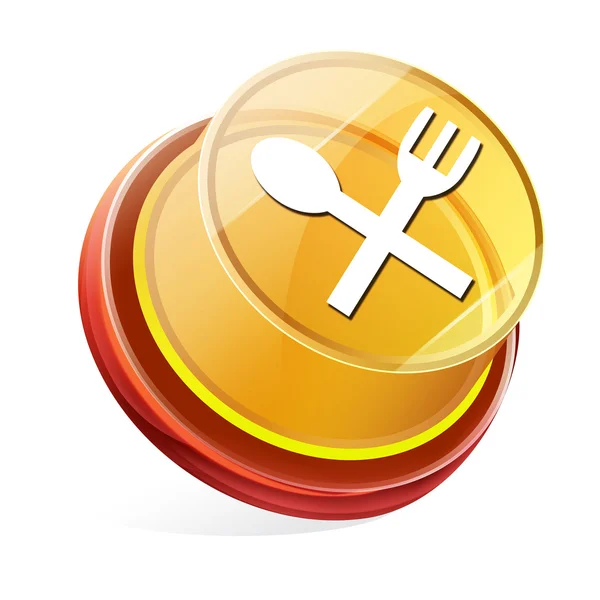 Transparent to the 3d icon — Stock Photo, Image