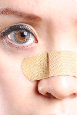 genç kadın kavramı ağız sopa