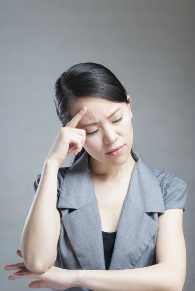 Young women in thinking — Stock Photo, Image