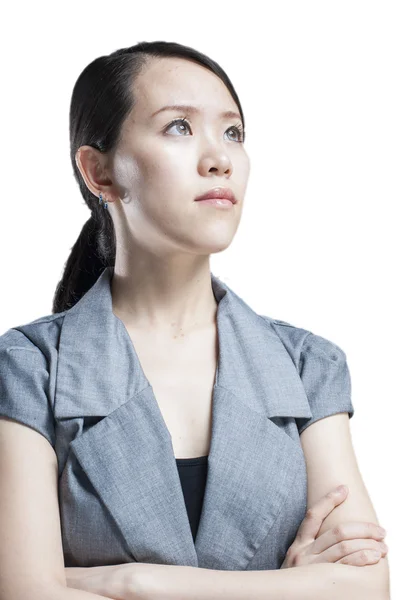 Mujeres jóvenes en el pensamiento — Foto de Stock