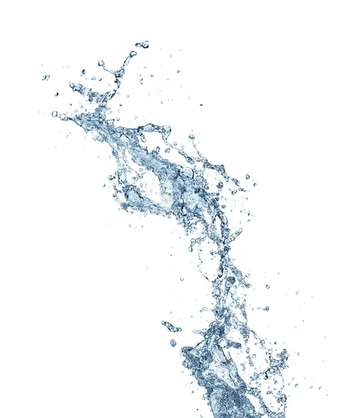 The splash splashing in the white background — Stock Photo, Image