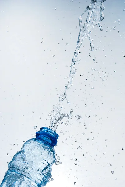 Salpicadura de agua de vidrio — Foto de Stock