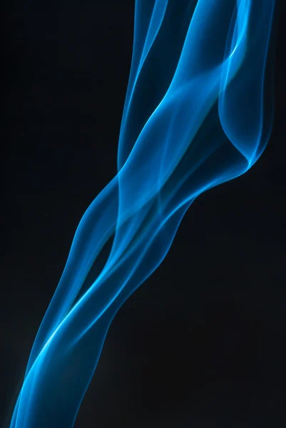 Cor da fumaça no fundo branco — Fotografia de Stock