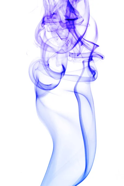 Füst a fehér háttér színe — Stock Fotó