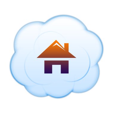 Bulutların üstünde kutsal kişilerin resmi