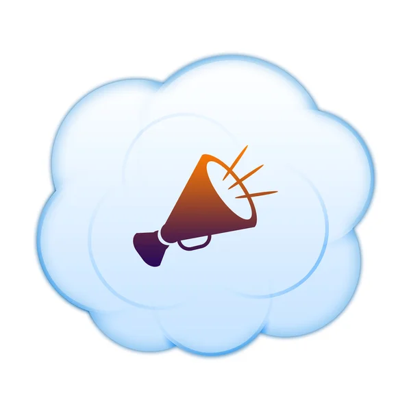 Icon on the clouds — Stock Photo, Image