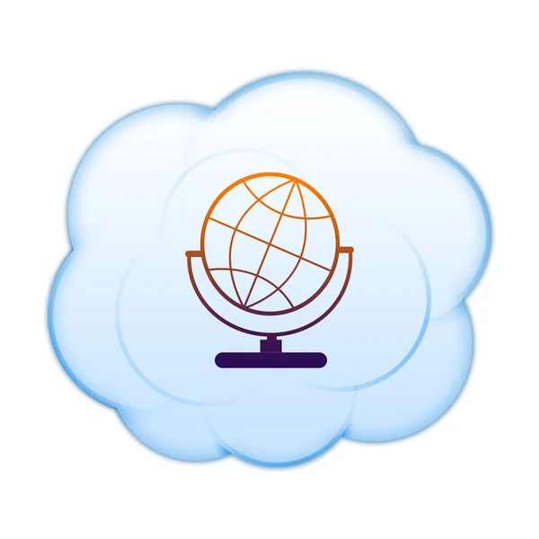 Icon on the clouds — Stock Photo, Image