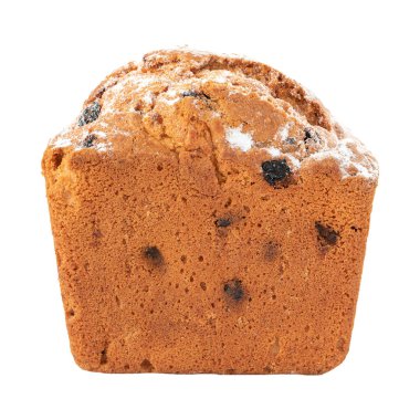 Kuru üzümlü taze Rus pastası.