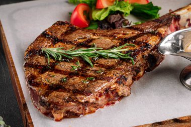 Biber soslu dana biftek ızgara