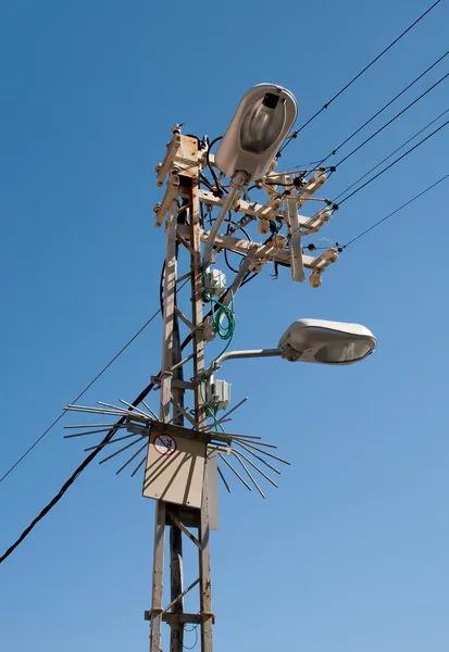 Stâlp electric — Fotografie, imagine de stoc