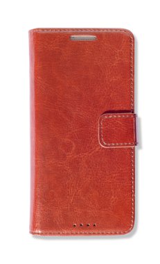 Beyaz bir arka planda smartphone için durum