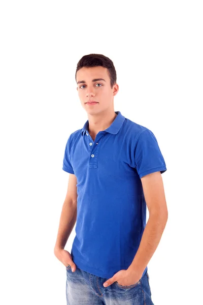 Portrait of handsome young man in casual clothes — Stock Photo, Image