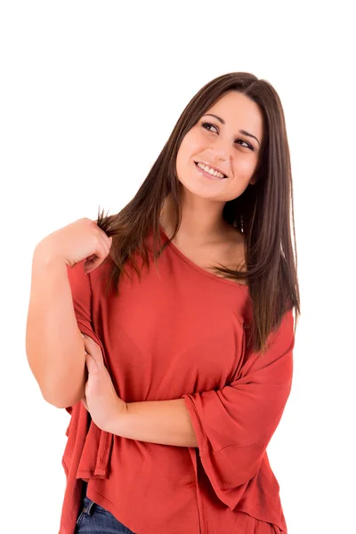 Hermosa mujer posando — Foto de Stock