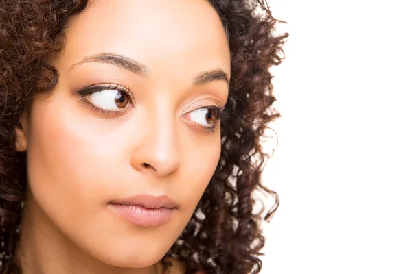 Portrait of beautiful african woman — Stock Photo, Image