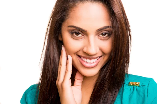 Beautiful mix race woman posing — Stock Photo, Image