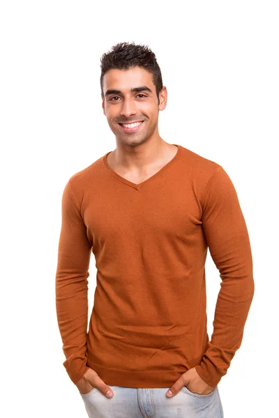 Smiling guy posing — Stock Photo, Image