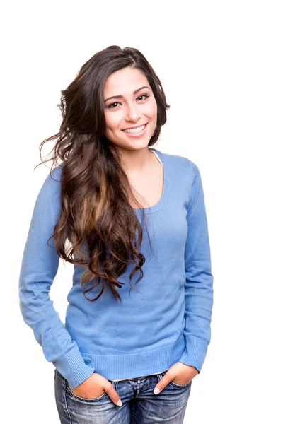 Woman posing