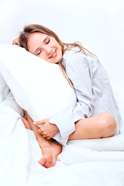 Mujer durmiendo — Foto de Stock