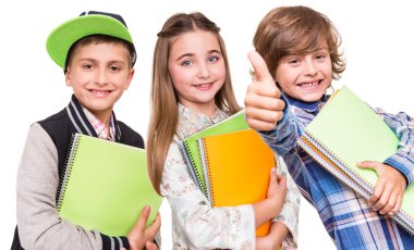 küçük öğrenci grubu