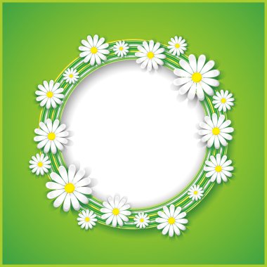 soyut ilkbahar veya yaz arka plan ile çiçek