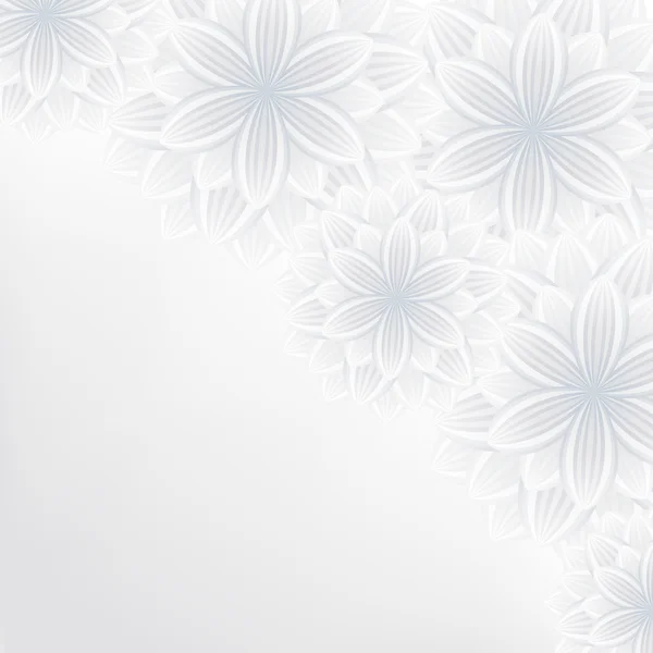 Beautiful lace floral background with flowers Vectorbeelden