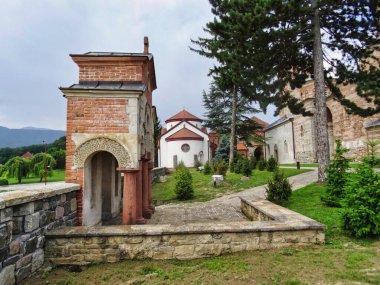 church and monastery of the old city. the view from the top. 