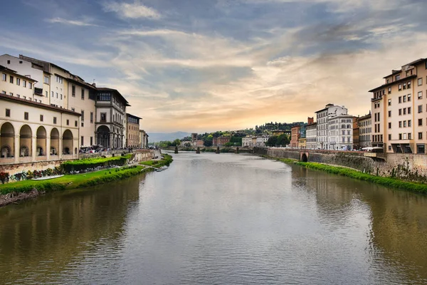 Beautiful Medieval Architecture Ancient City River — Stock Photo, Image