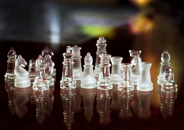 Chess Pieces Chessboard — Stock Photo, Image