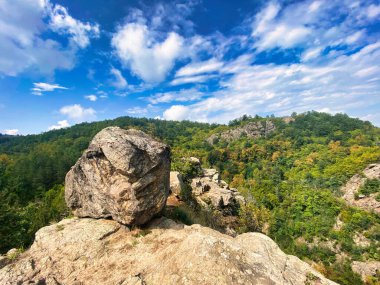 Dağların güzel manzarası