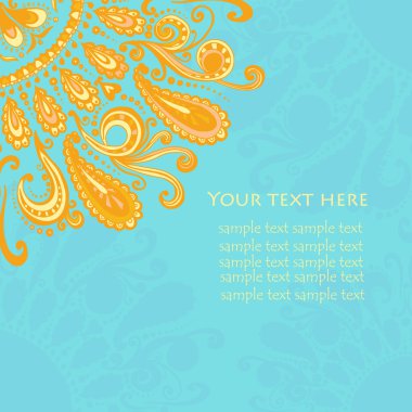 fantezi vektör çerçeve