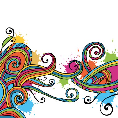 abstact gökkuşağı arka plan