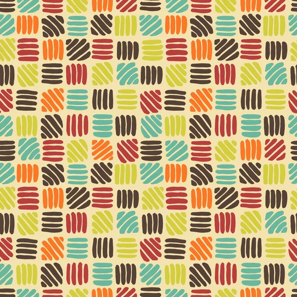 Abstract retro seamless pattern — Stock Vector