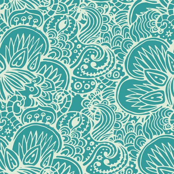 Motif floral sans couture — Image vectorielle