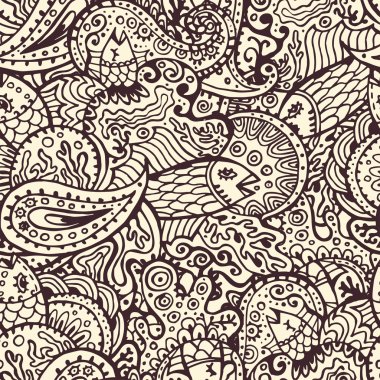 Deniz hayat seamless modeli