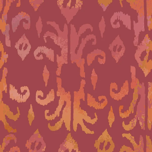赤い布のシームレスなパターン — ストックベクタ