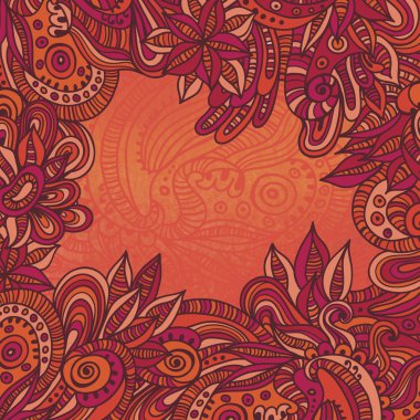 antika Kızılderili çerçeve