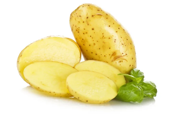 Aardappelen, gesneden — Stockfoto