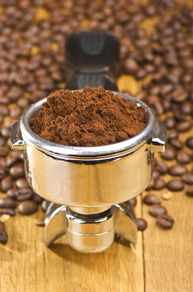 Grupo máquina de café expreso — Foto de Stock