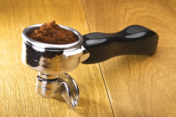 Een groepshoofd van espresso machine — Stockfoto