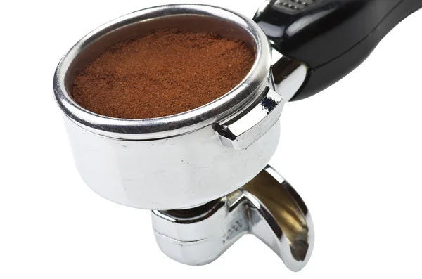 Bir espresso makinesi grup başkanı — Stok fotoğraf